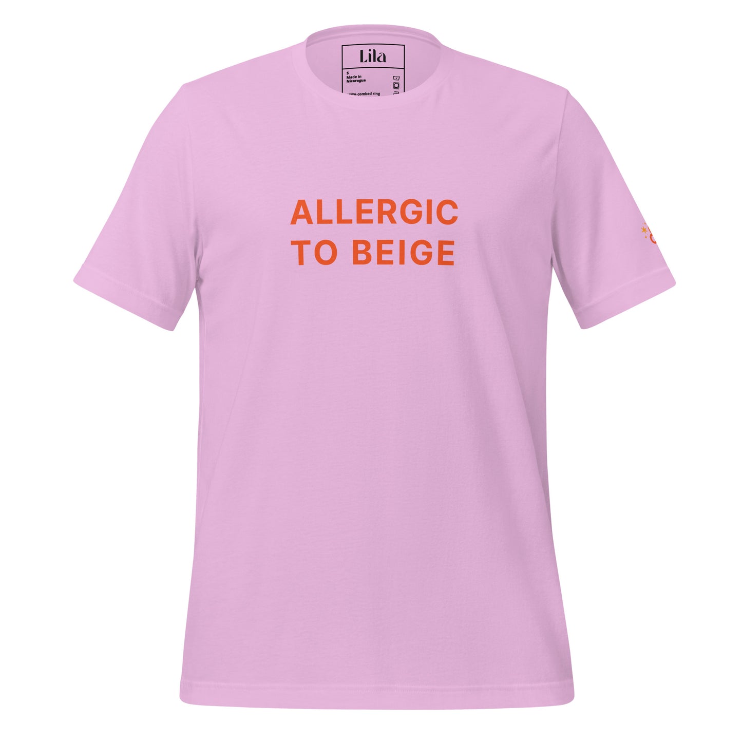 Allergic to Beige (Leo season) t-shirt