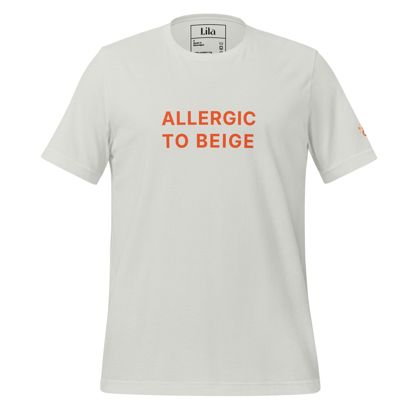 Allergic to Beige (Leo season) t-shirt