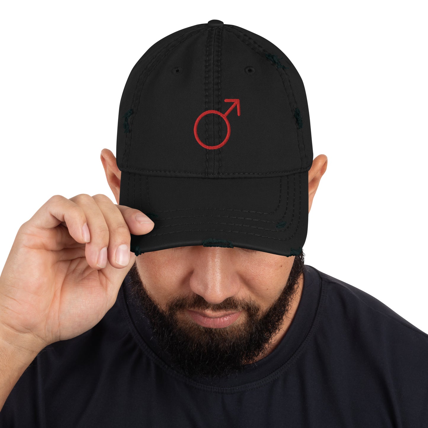 Mars Distressed Dad Hat