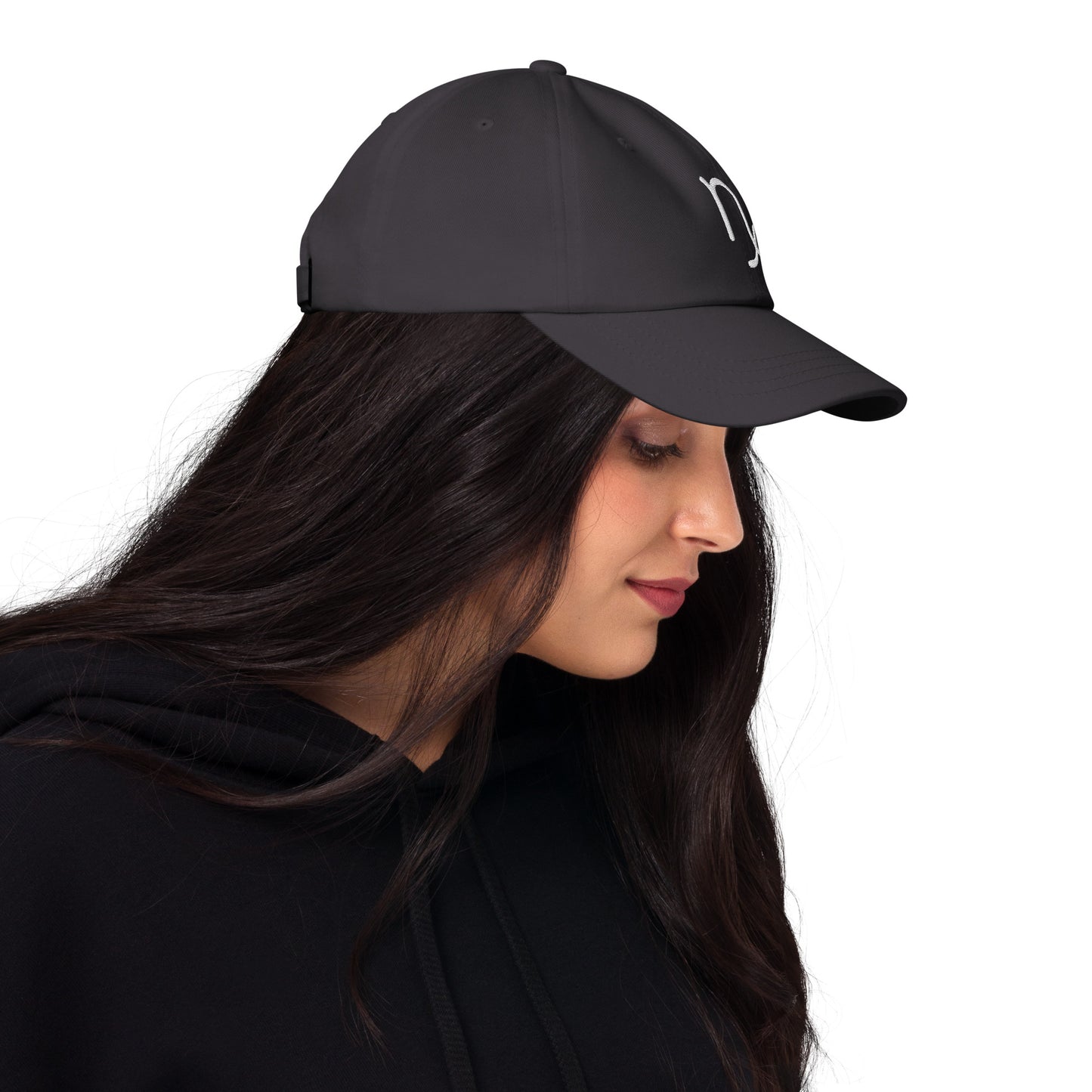 Capricorn in White Dad Hat