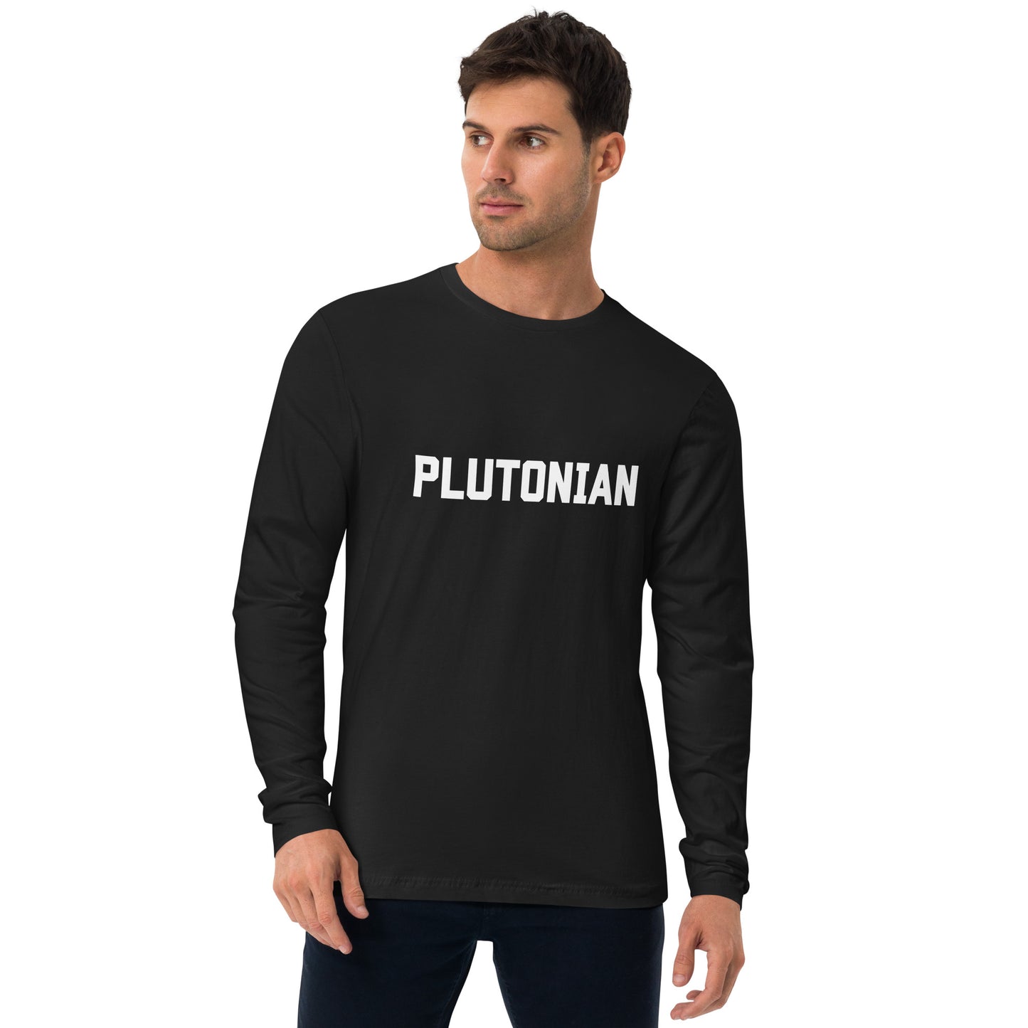 Plutonian Long Sleeve Fitted Crew