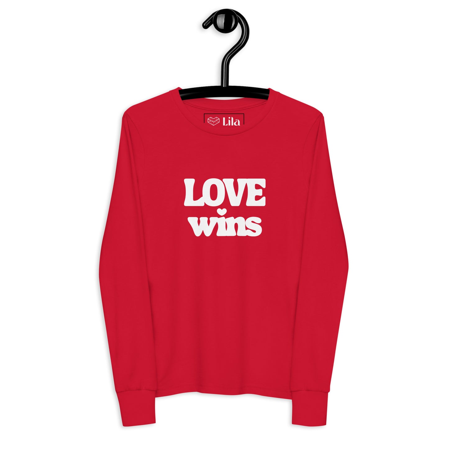 Love Wins Kids long sleeve tee