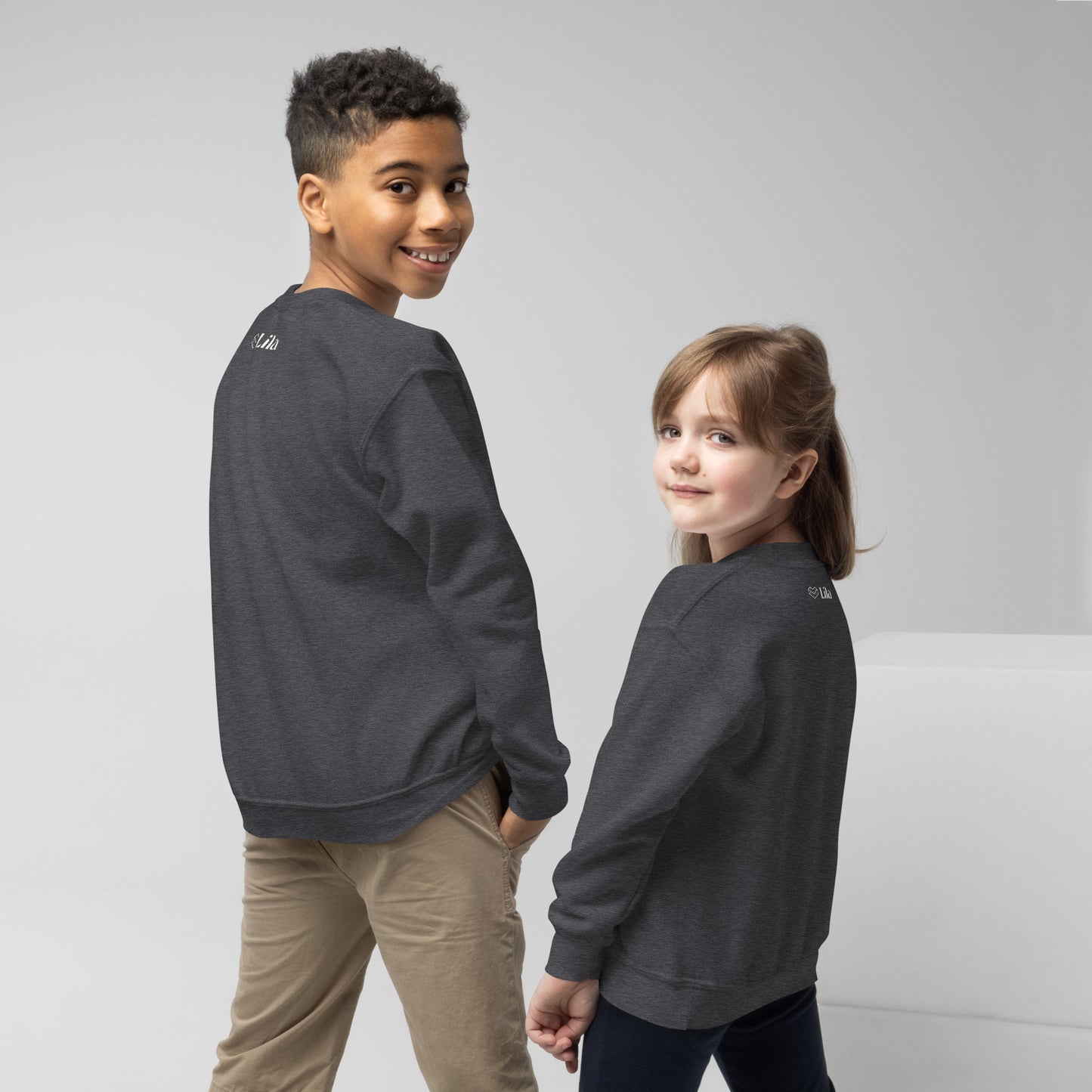 Big Jupiter Energy Kids crewneck sweatshirt