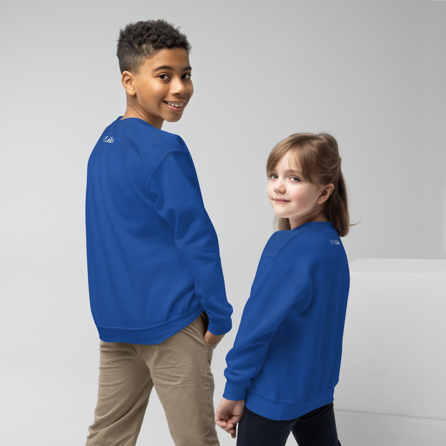 Big Jupiter Energy Kids crewneck sweatshirt