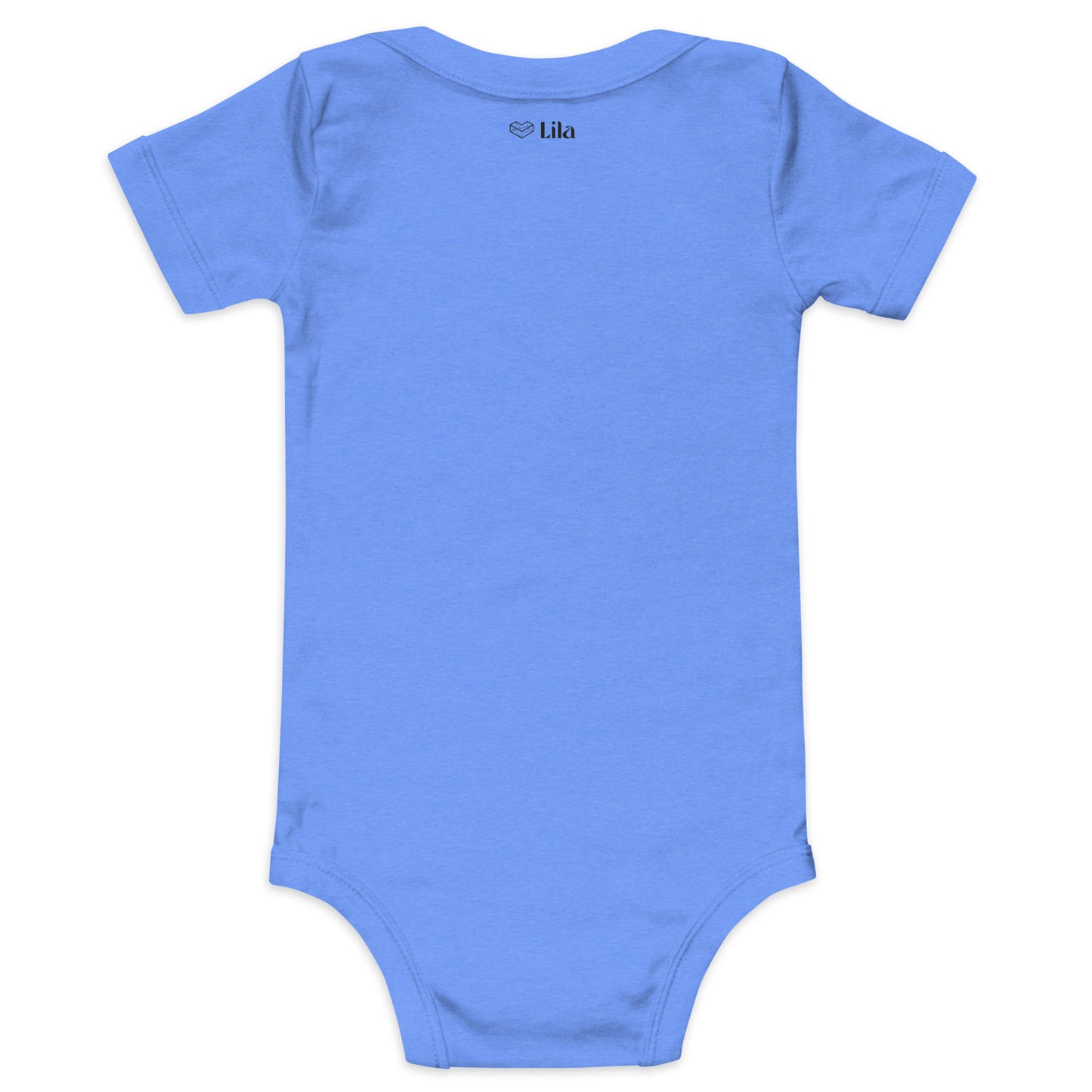 Embroidered Aquarius Baby short sleeve onesie