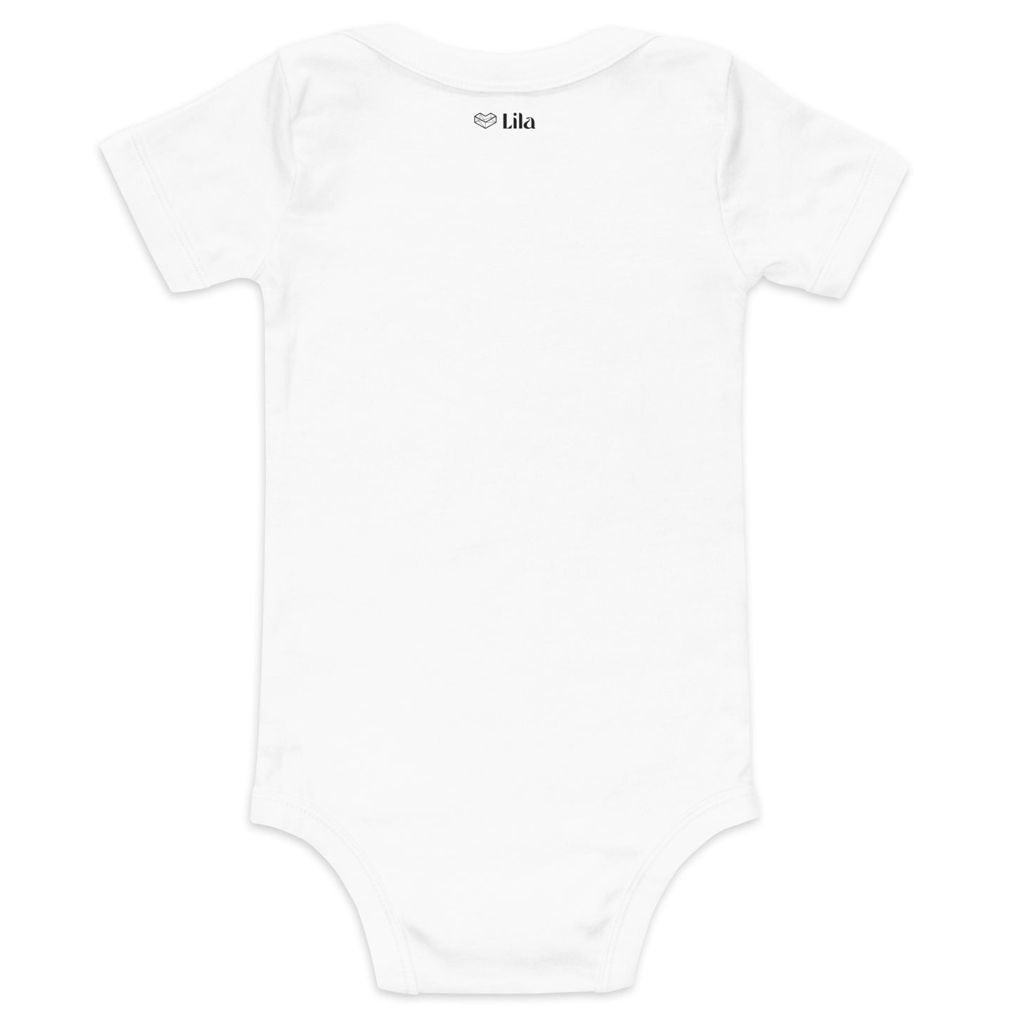 Embroidered Aquarius Baby short sleeve onesie