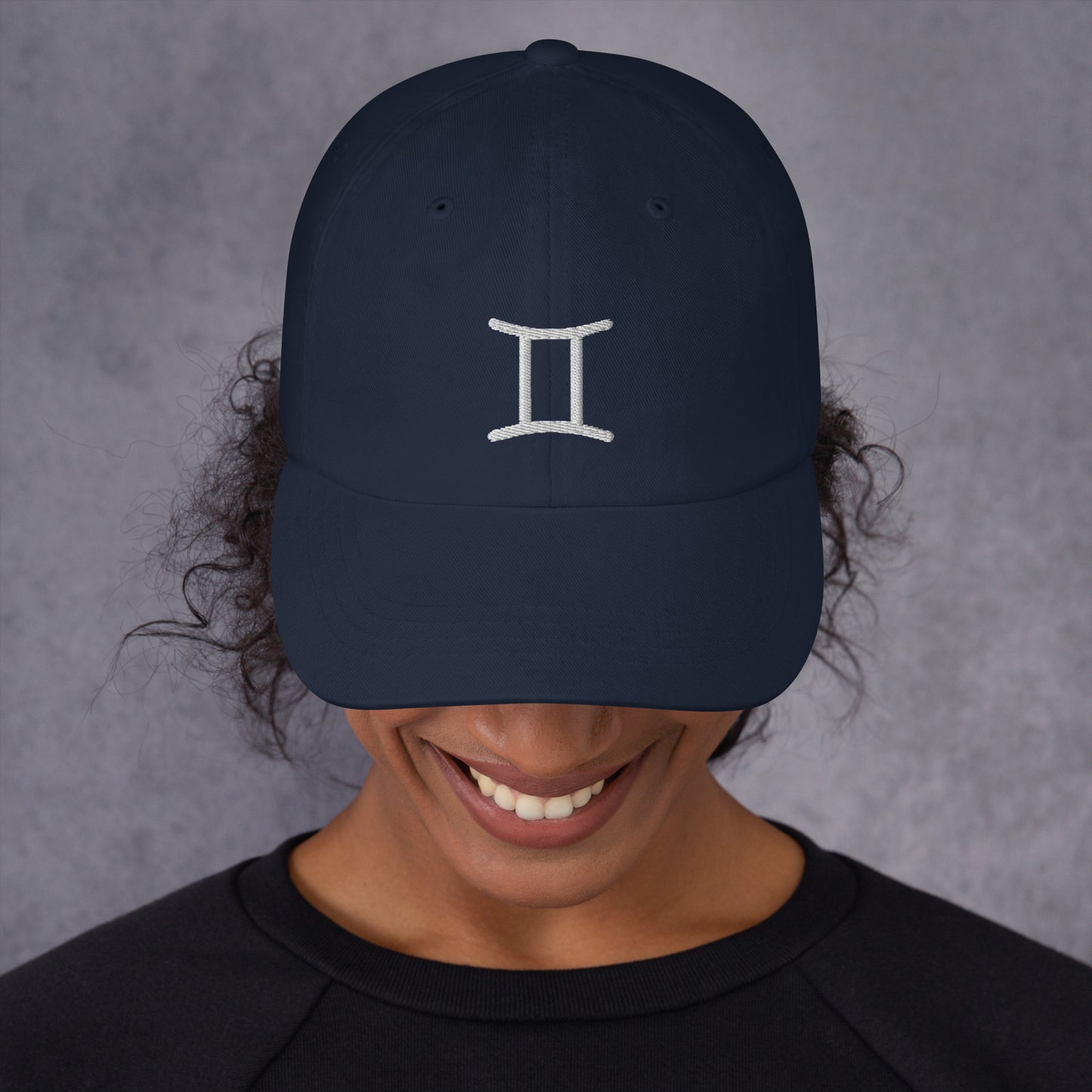 White Gemini Dad Hat