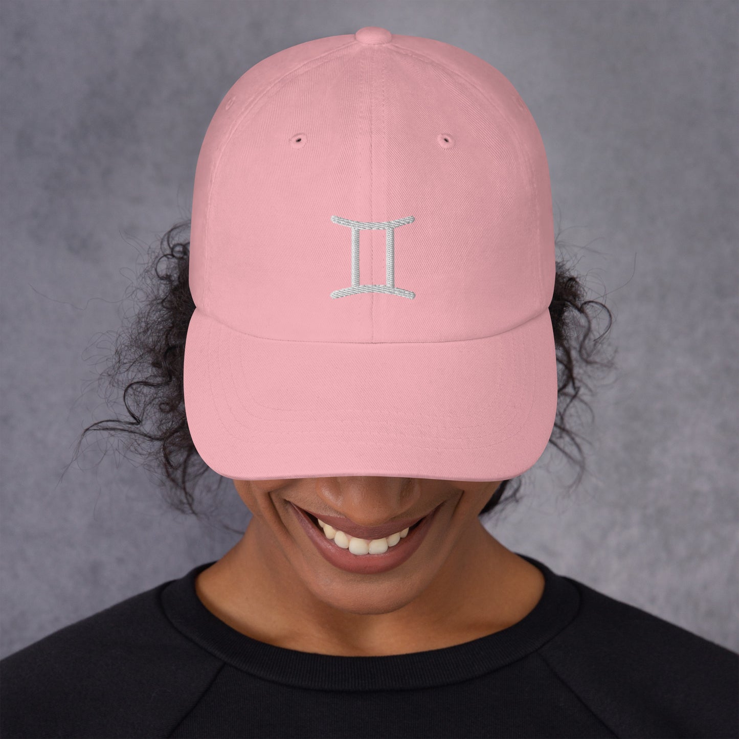 White Gemini Dad Hat