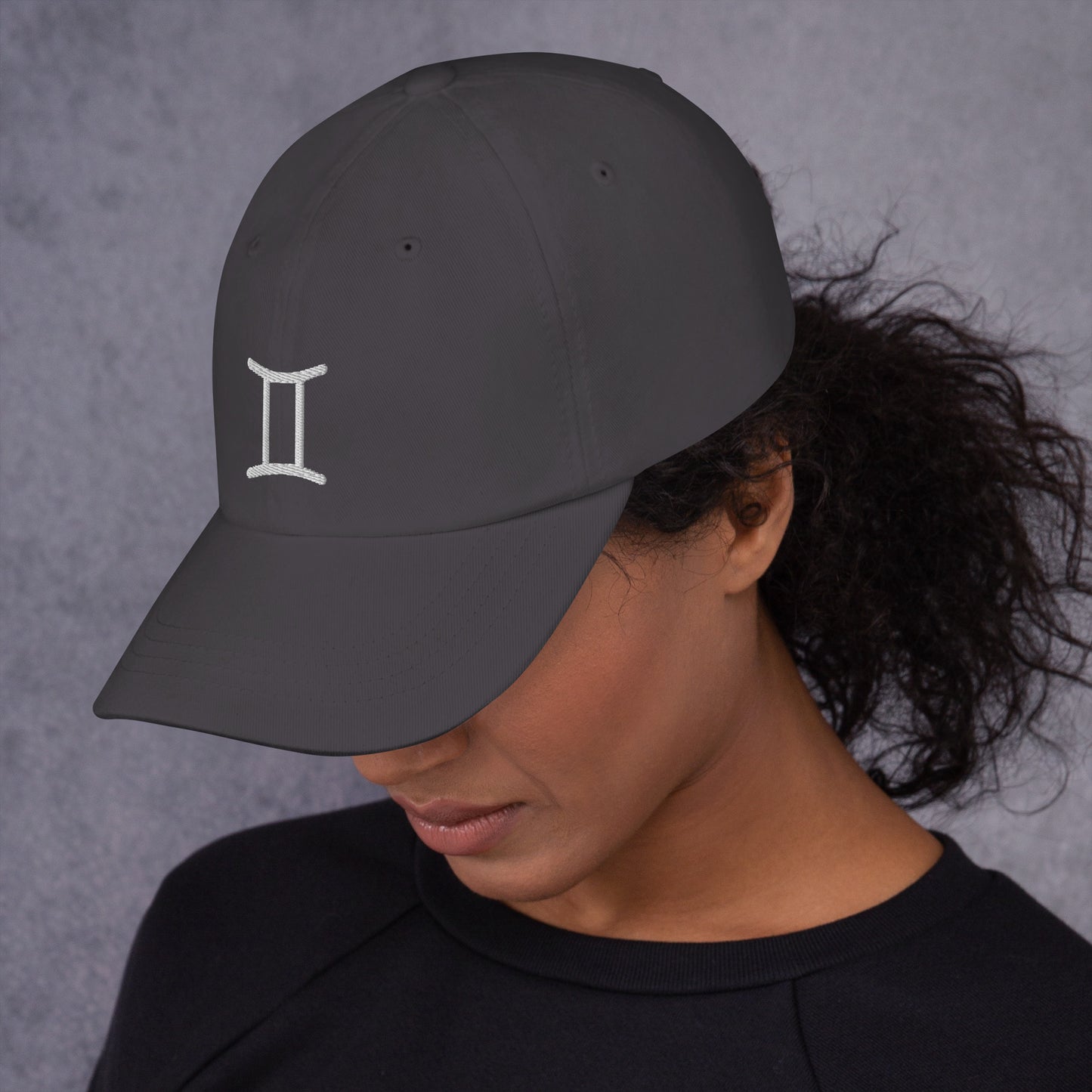 White Gemini Dad Hat