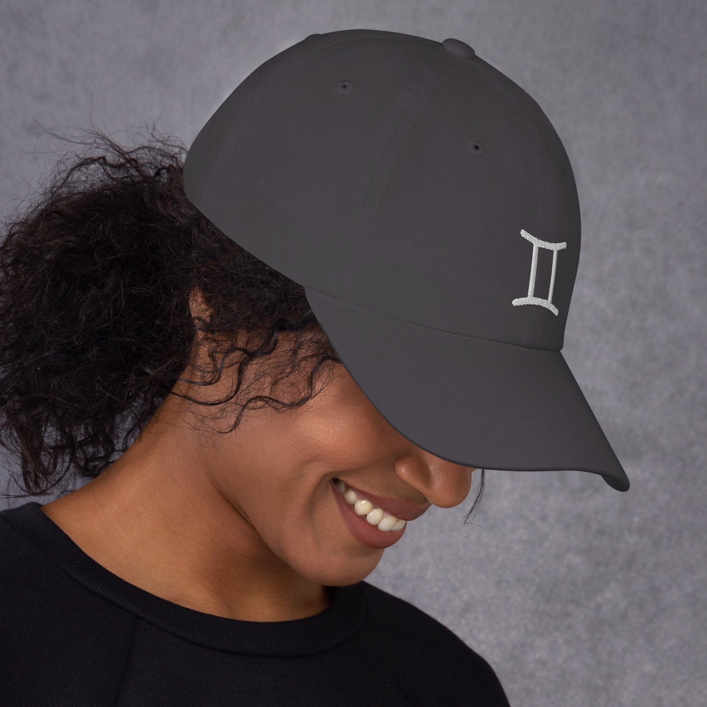 White Gemini Dad Hat