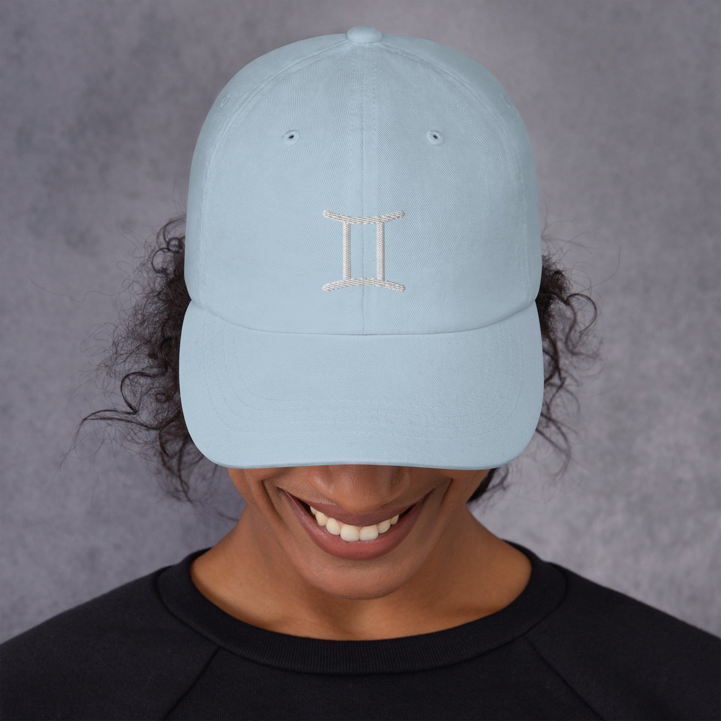 White Gemini Dad Hat