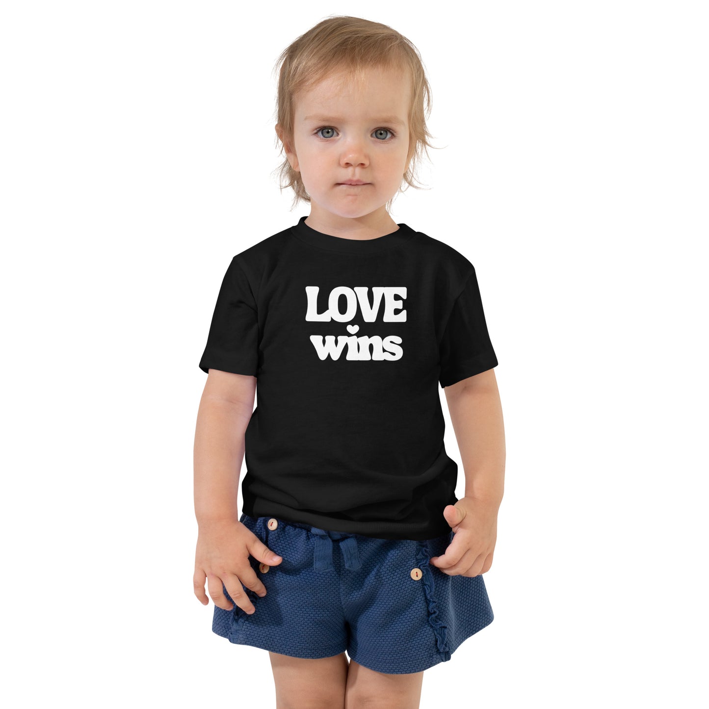 Love Wins Toddler Short Sleeve Tee
