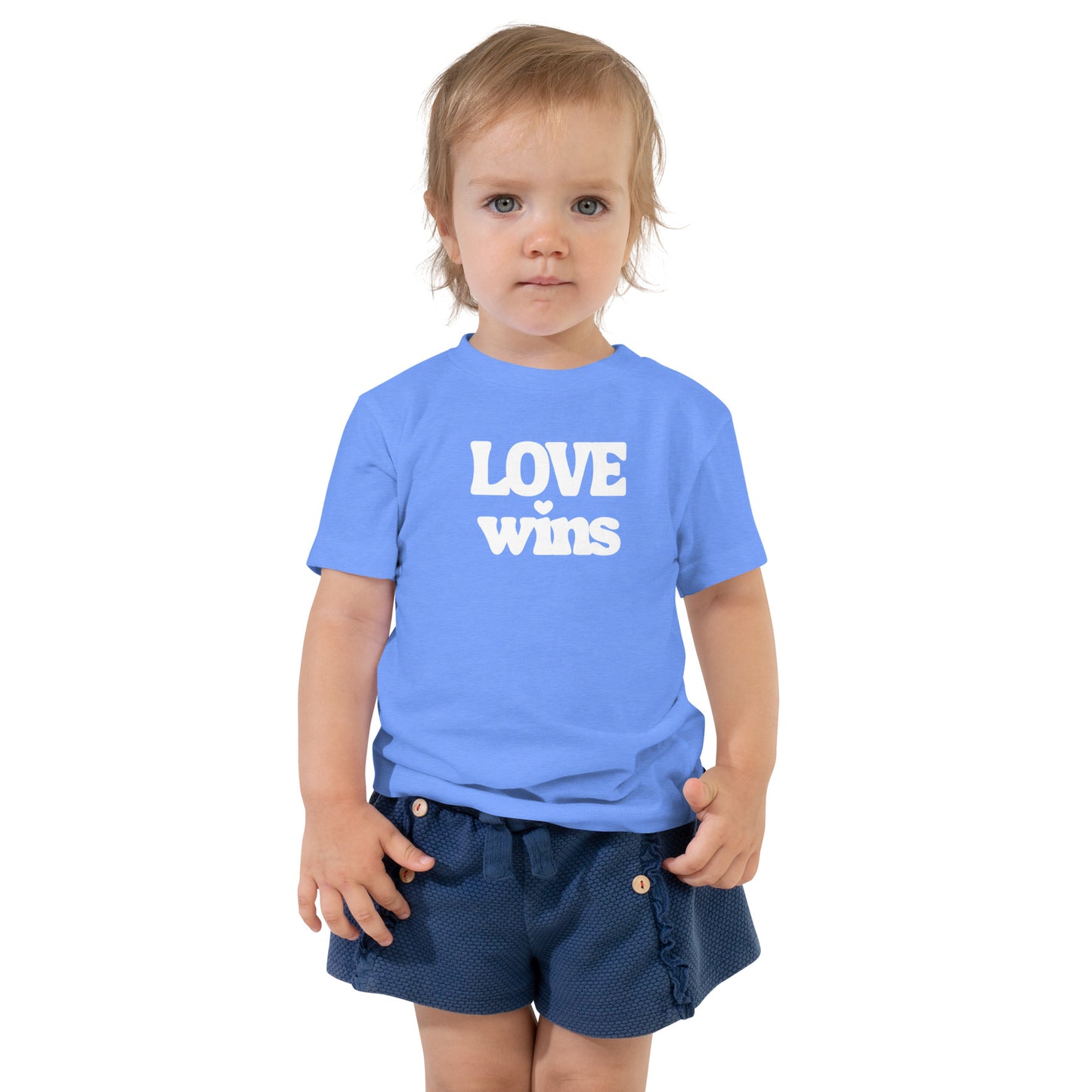 Love Wins Toddler Short Sleeve Tee