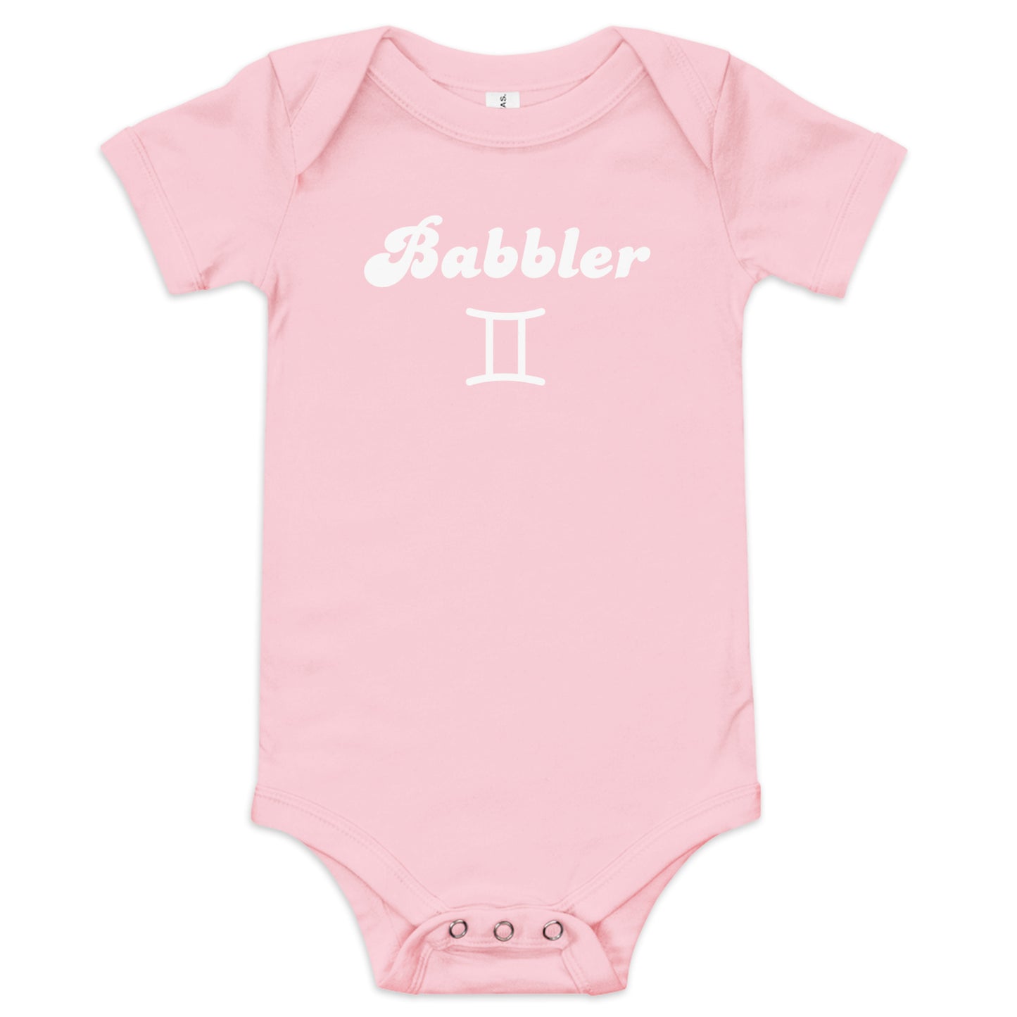 Babbler Gemini Baby onesie