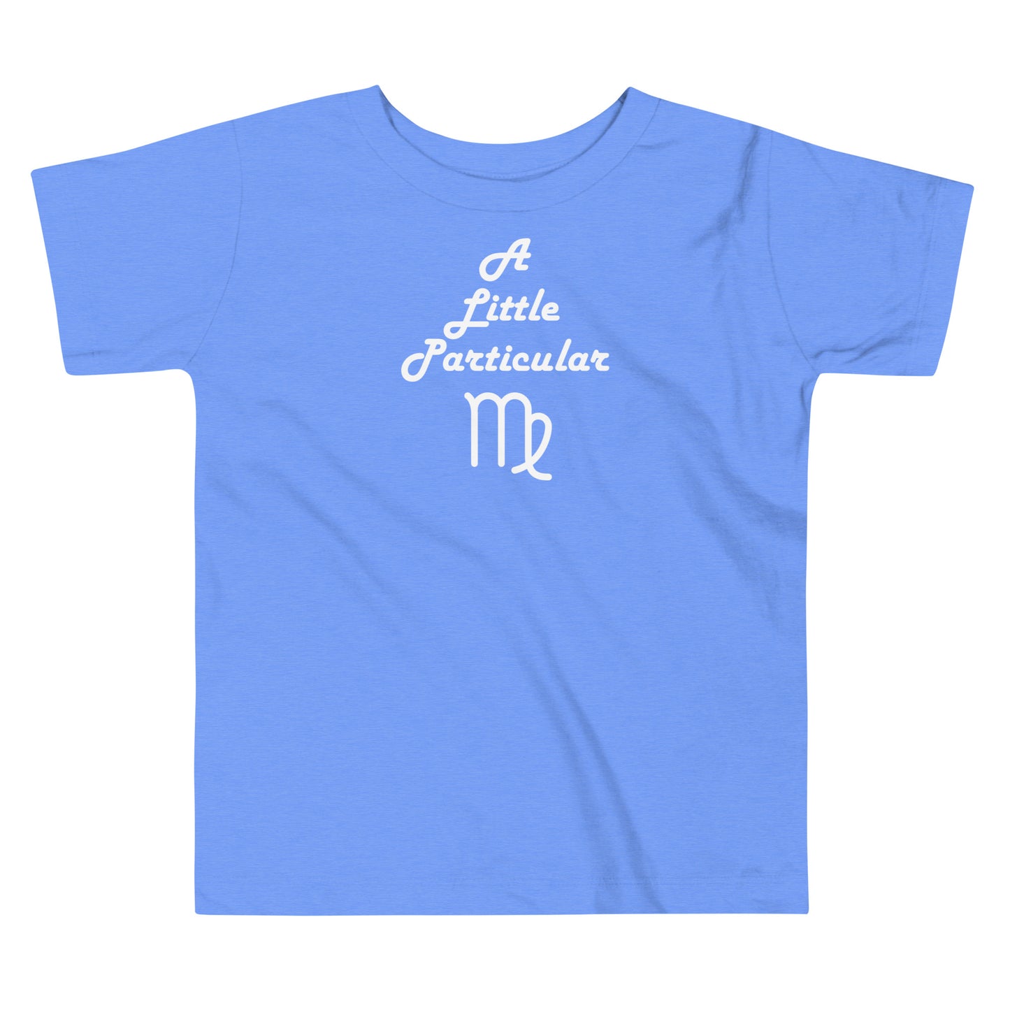A Little Particular Virgo Toddler Short Sleeve Tee