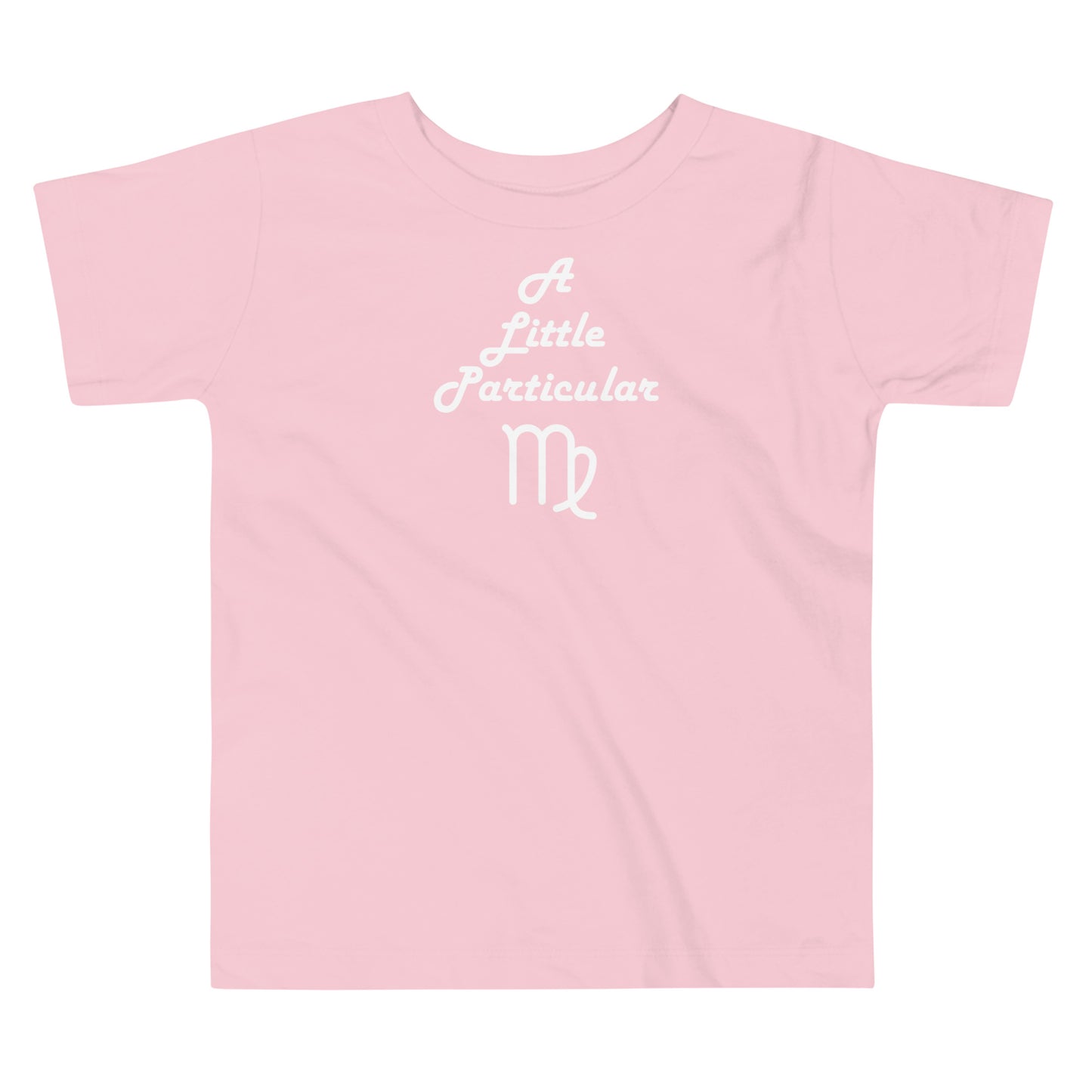 A Little Particular Virgo Toddler Short Sleeve Tee