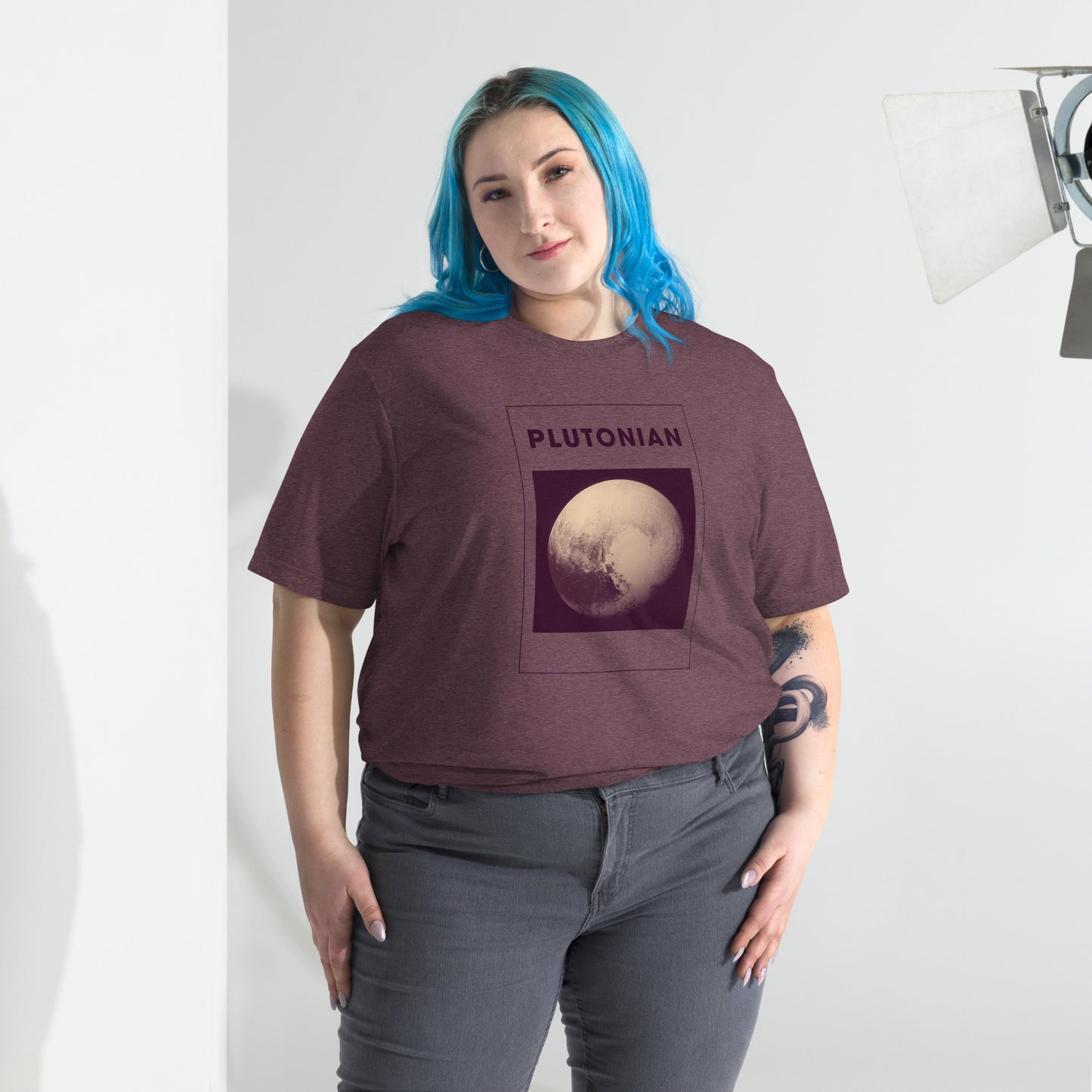 Plutonian Heart Short sleeve t-shirt