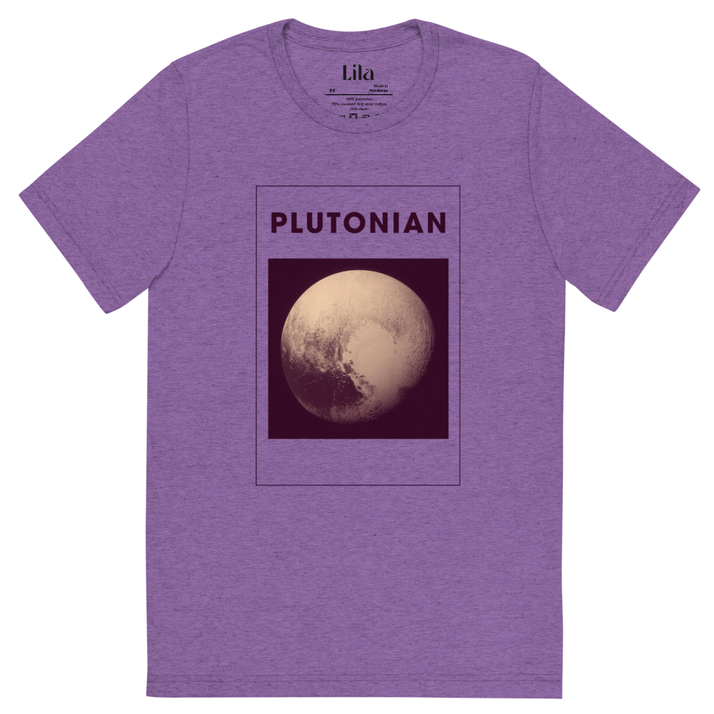 Plutonian Heart Short sleeve t-shirt