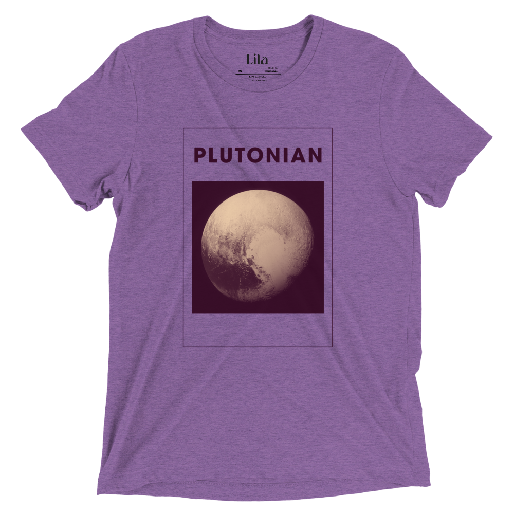 Plutonian Heart Short sleeve t-shirt