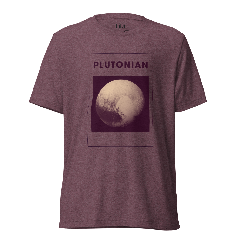 Plutonian Heart Short sleeve t-shirt