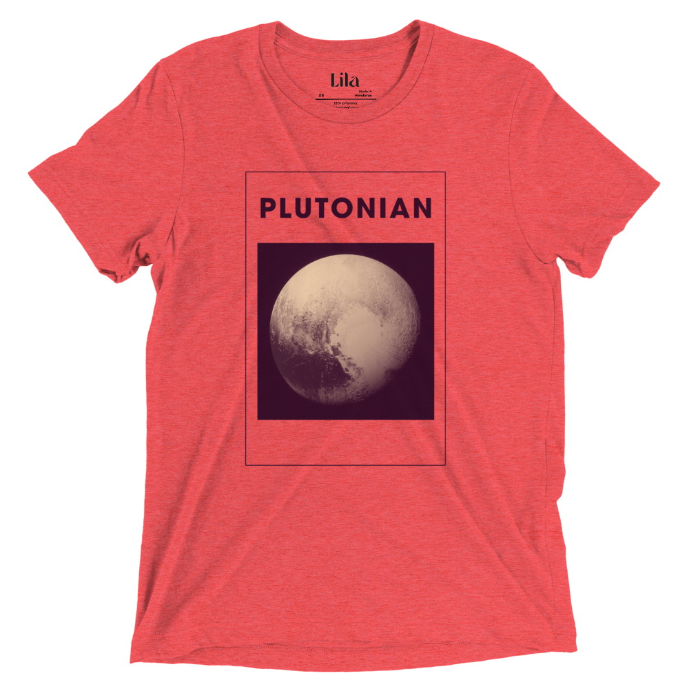 Plutonian Heart Short sleeve t-shirt