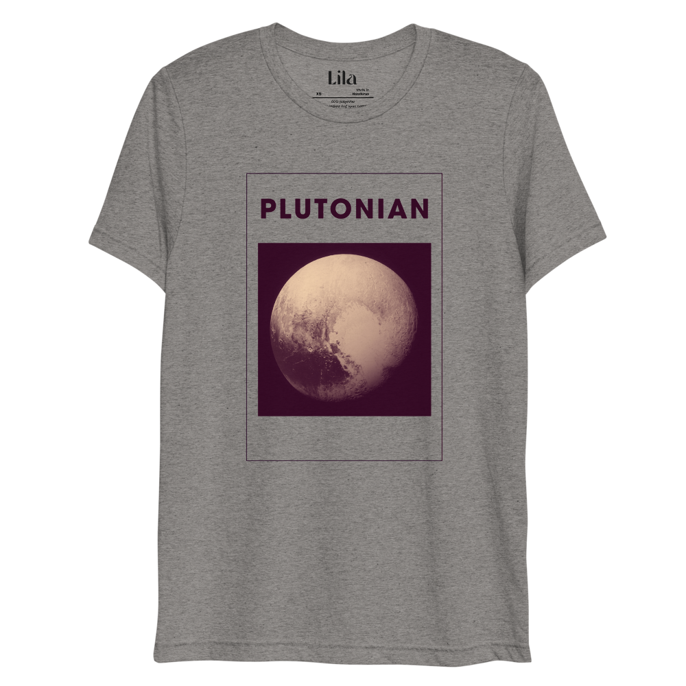 Plutonian Heart Short sleeve t-shirt