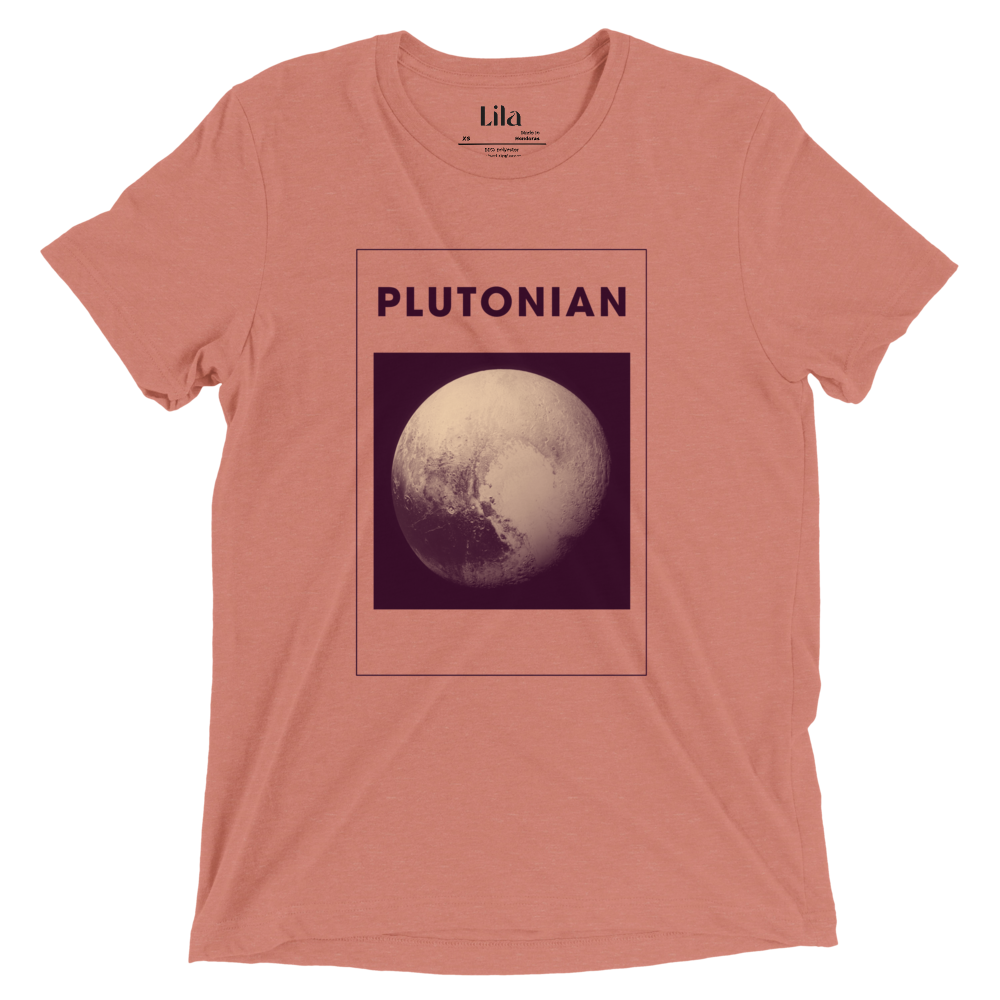 Plutonian Heart Short sleeve t-shirt