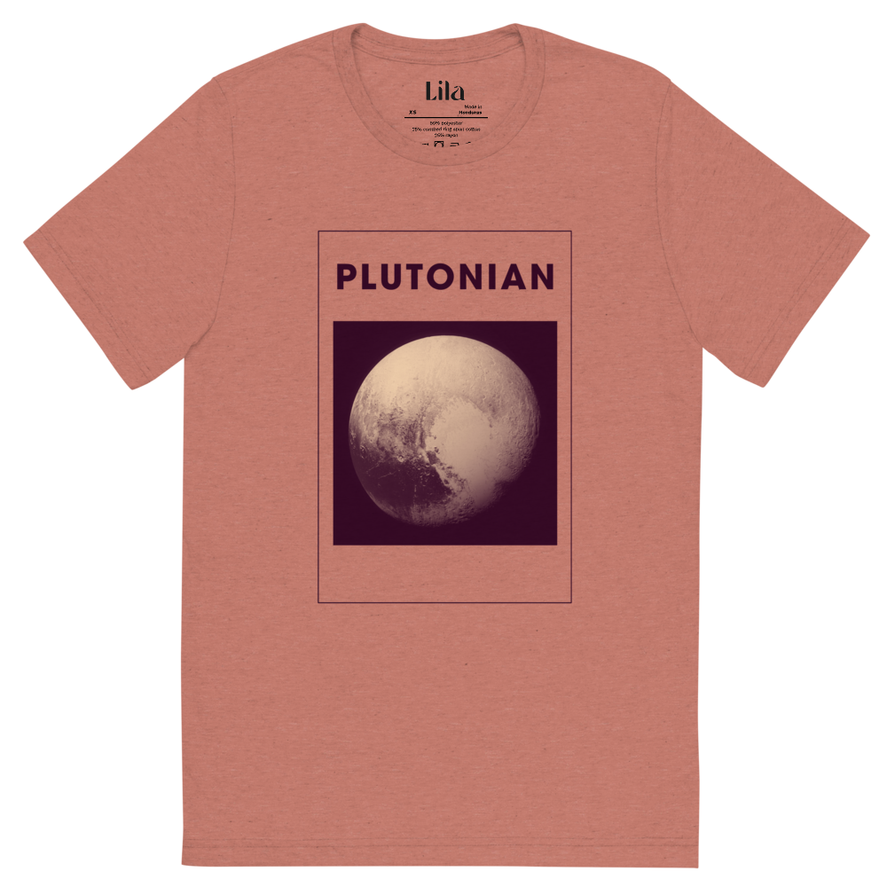 Plutonian Heart Short sleeve t-shirt