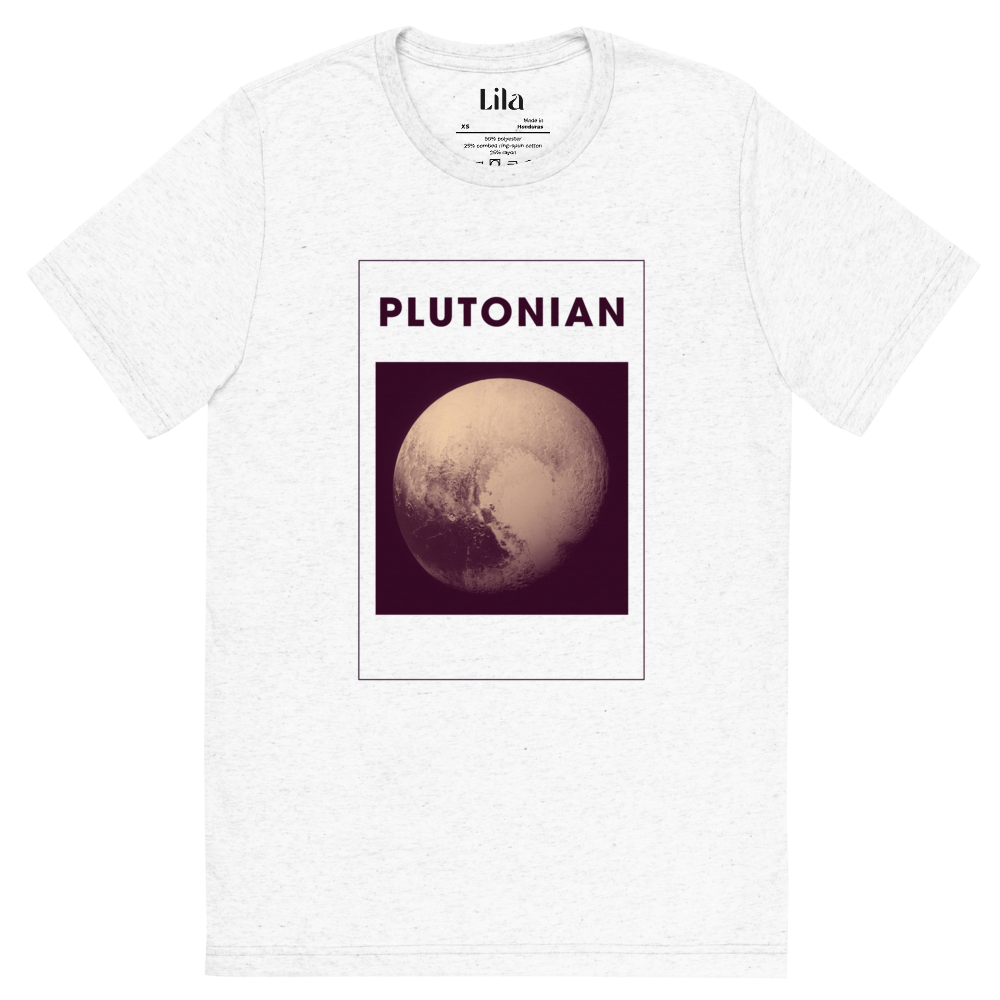 Plutonian Heart Short sleeve t-shirt