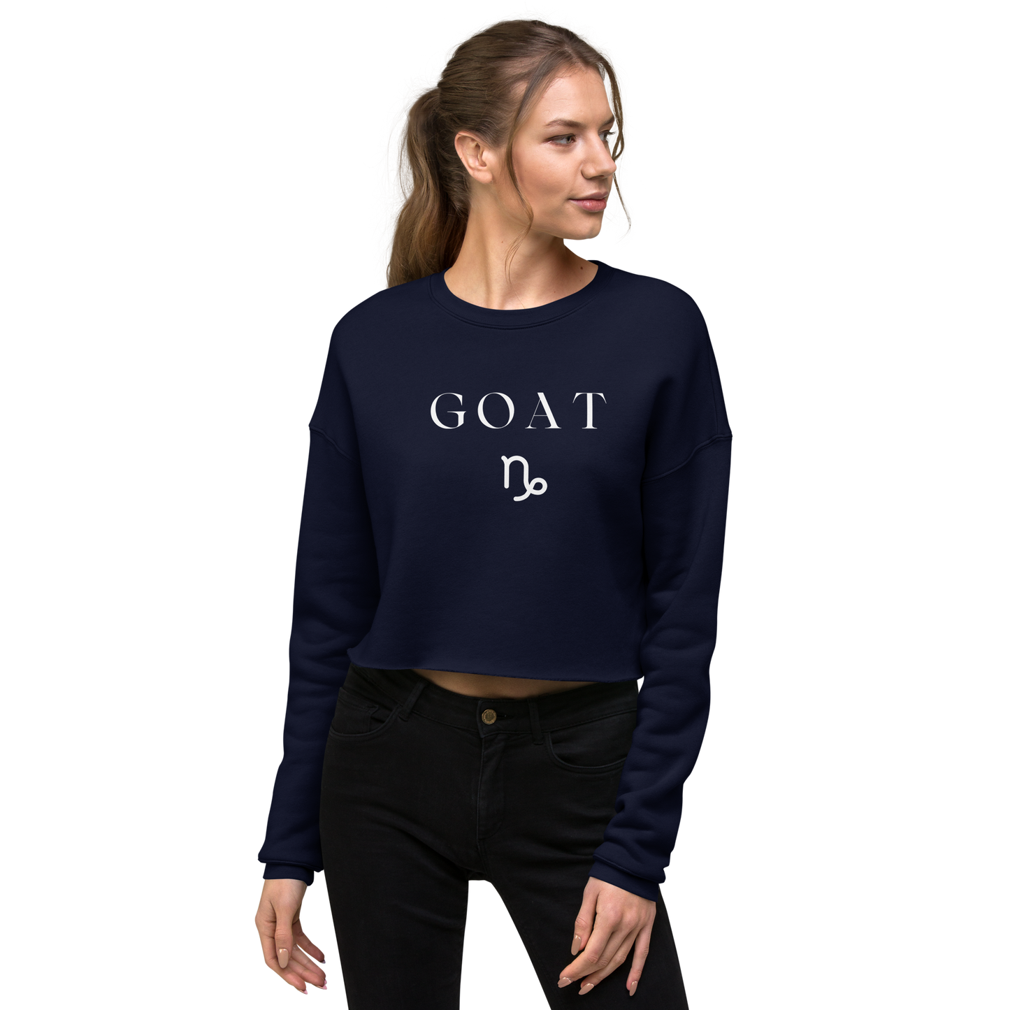 GOAT CAPRICORN Crop Sweatshirt
