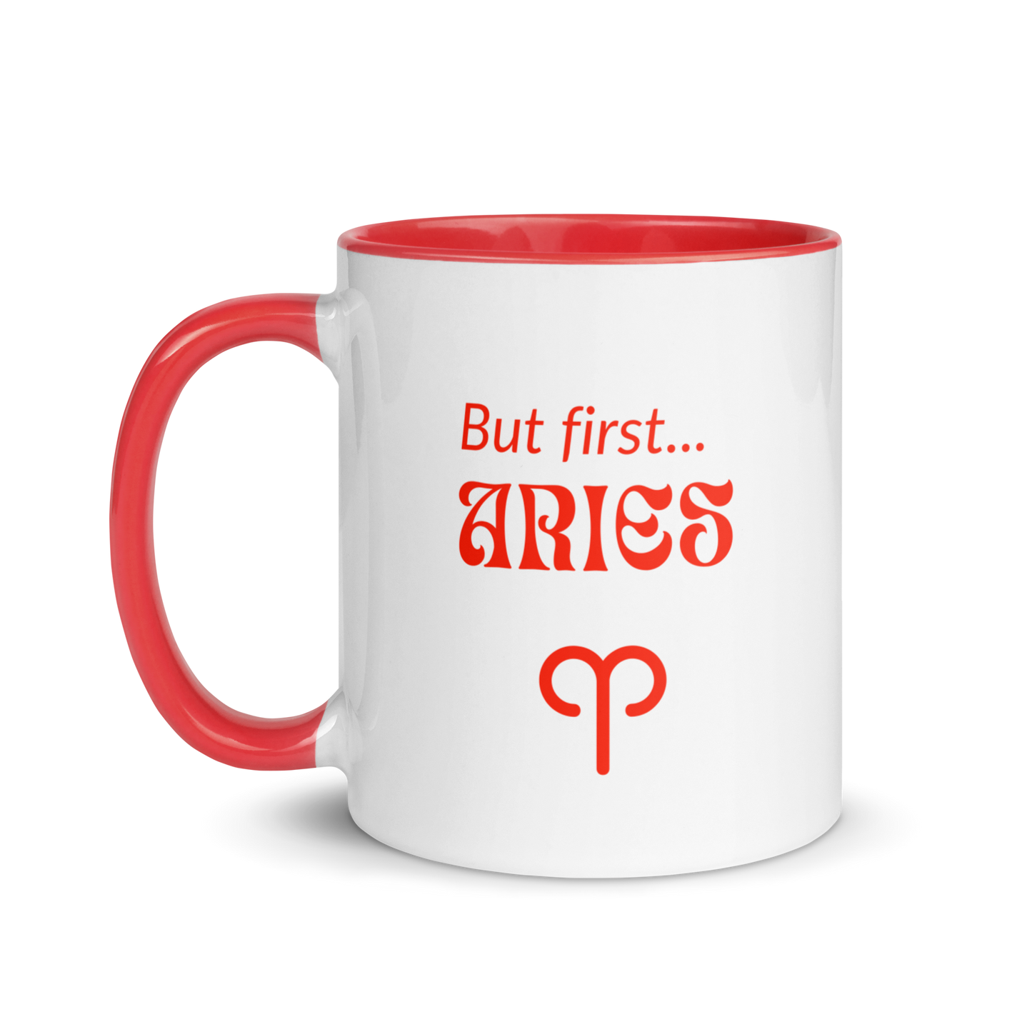 “But First…Aries” Mug