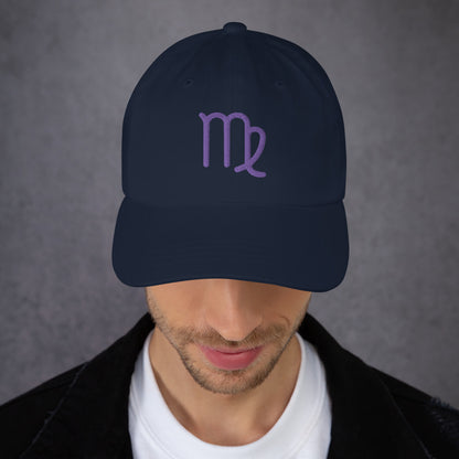Virgo in Violet Dad Hat