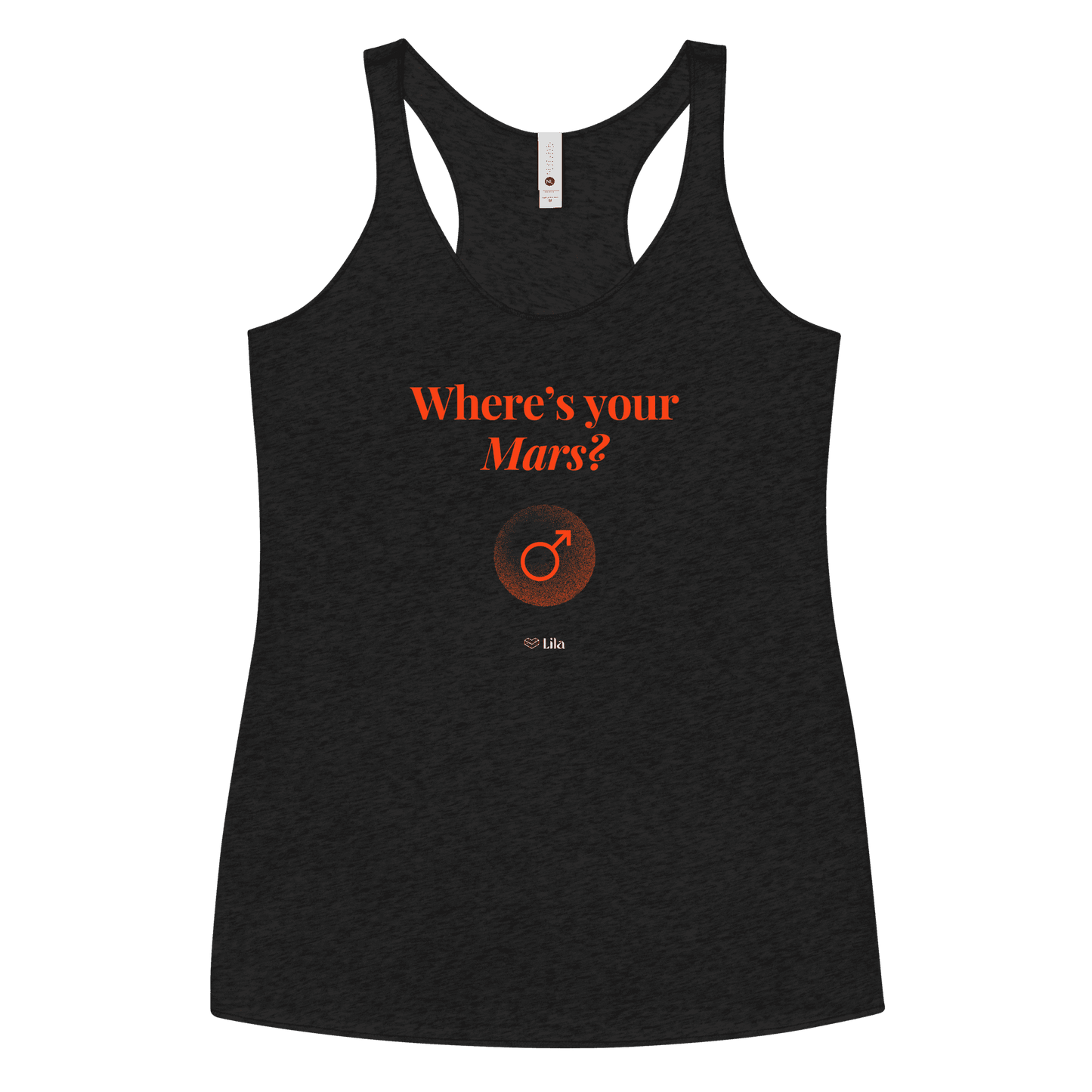 Where's Your Mars Racerback Tank