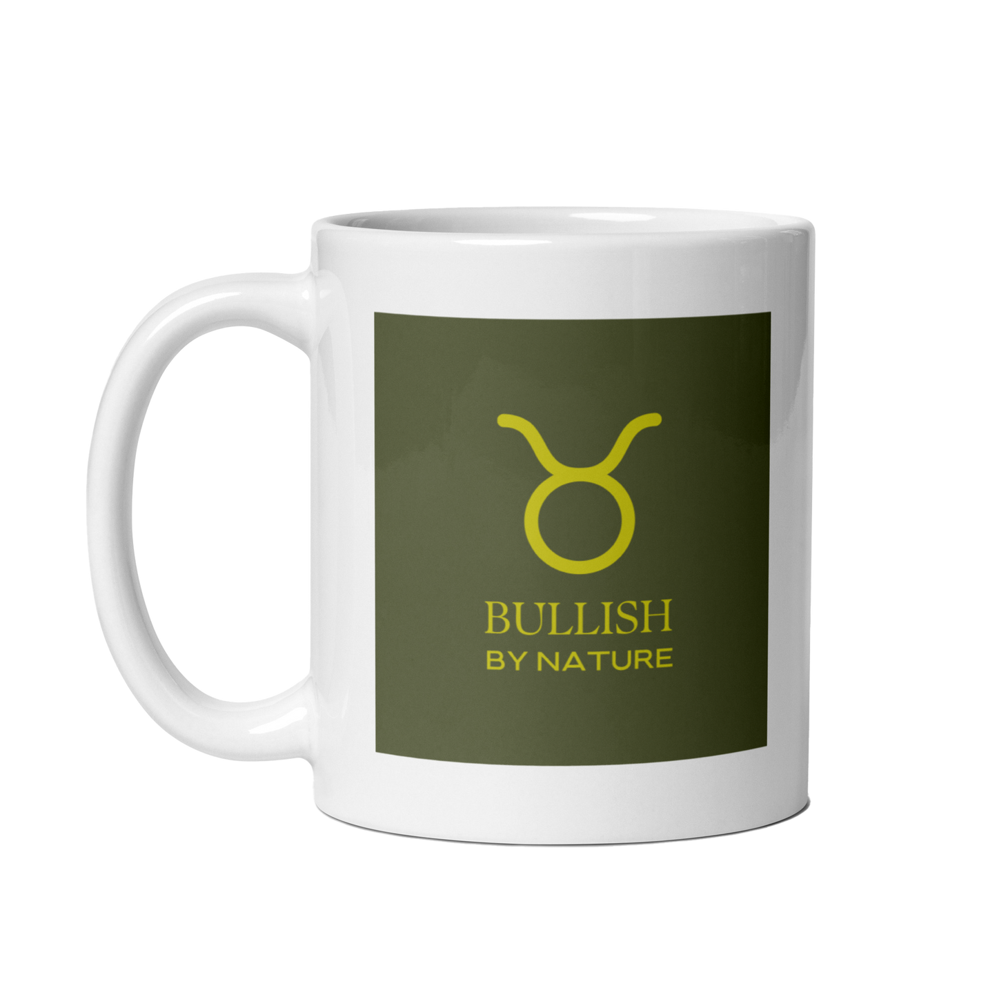 Taurus Bullish By Nature Green Mug