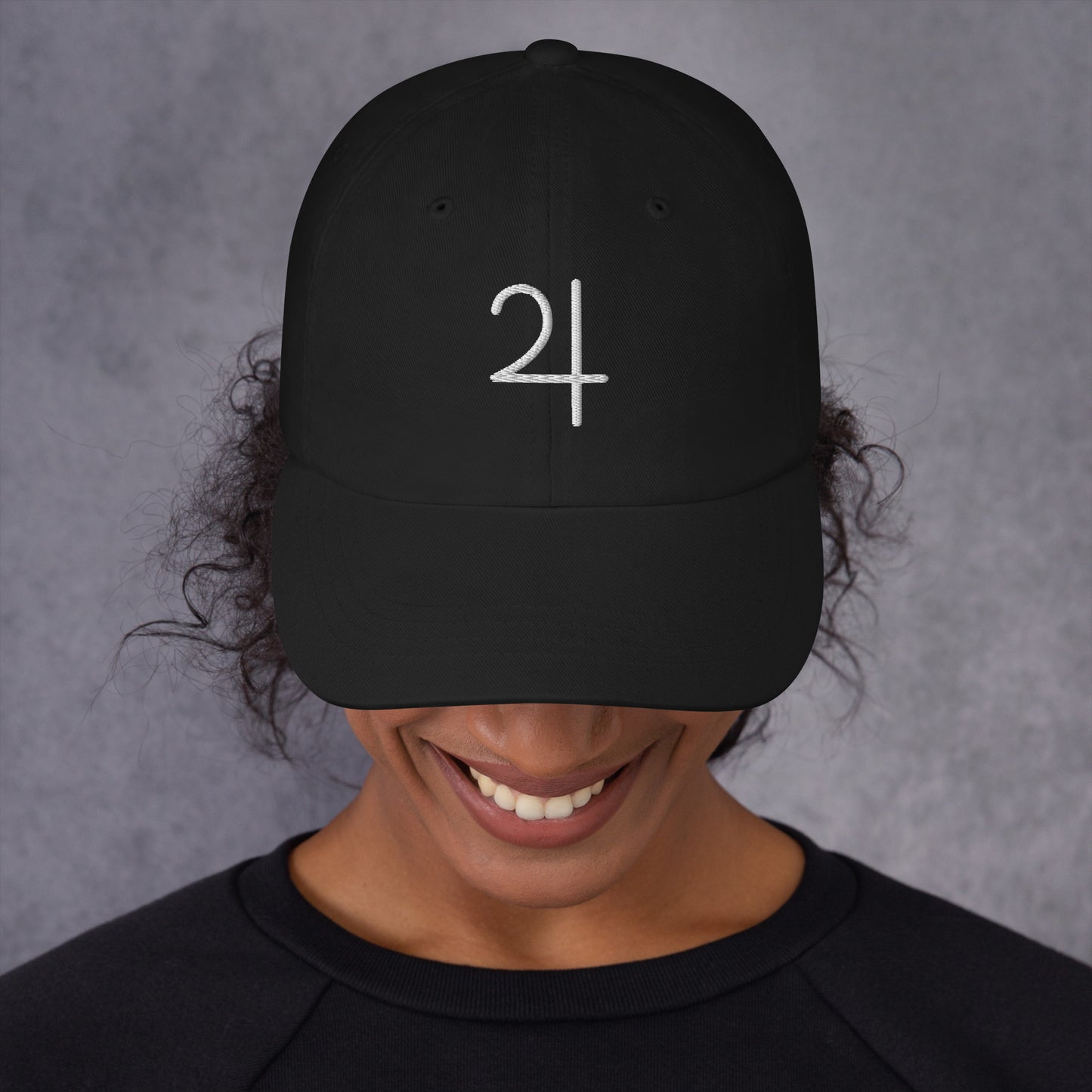 Jupiter in White Dad hat