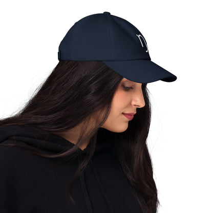 Capricorn in White Dad Hat