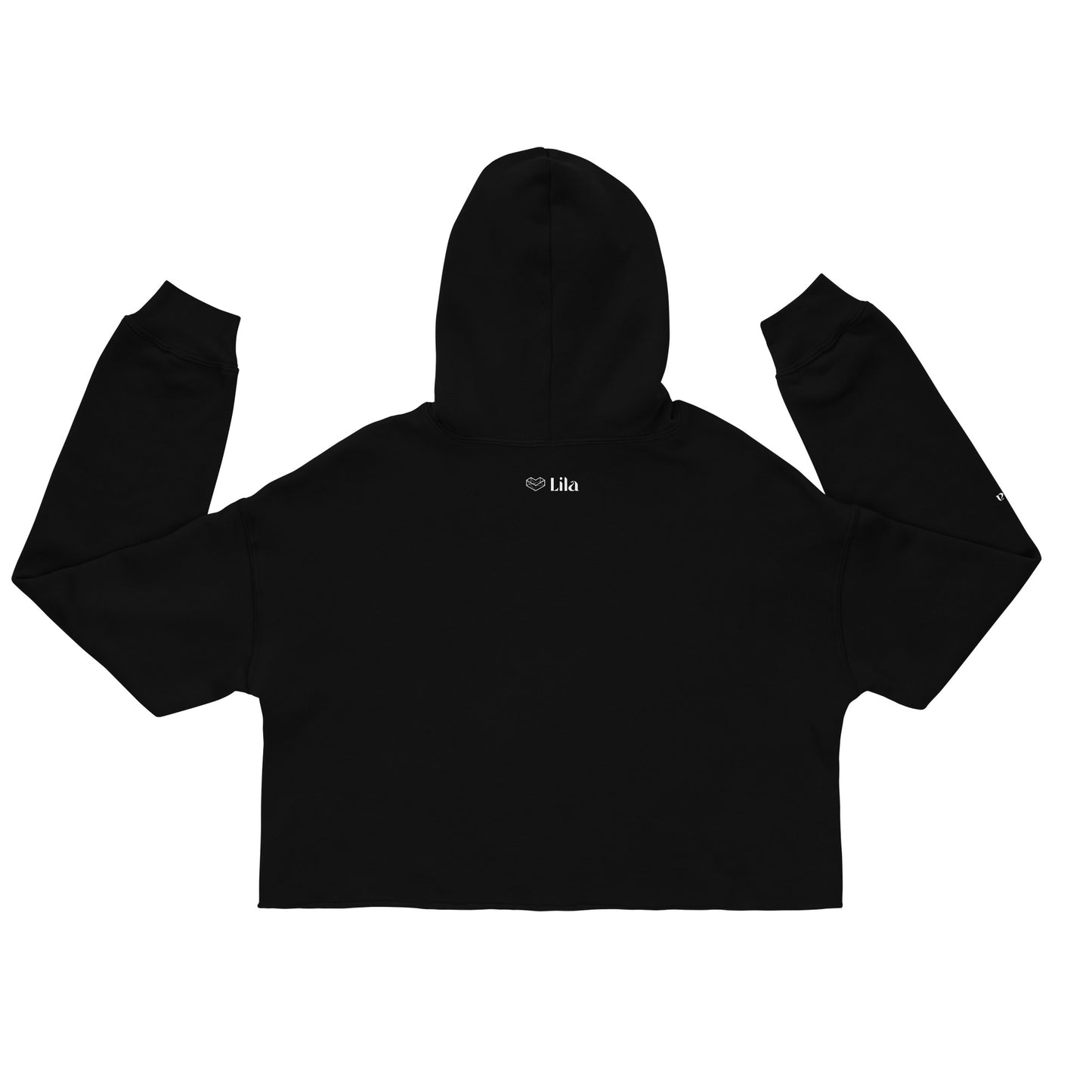 Pretty Plutonian Crop Hoodie