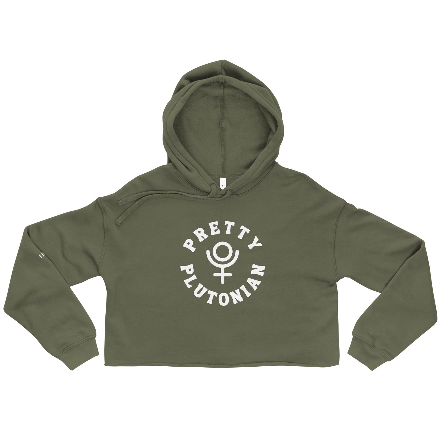 Pretty Plutonian Crop Hoodie