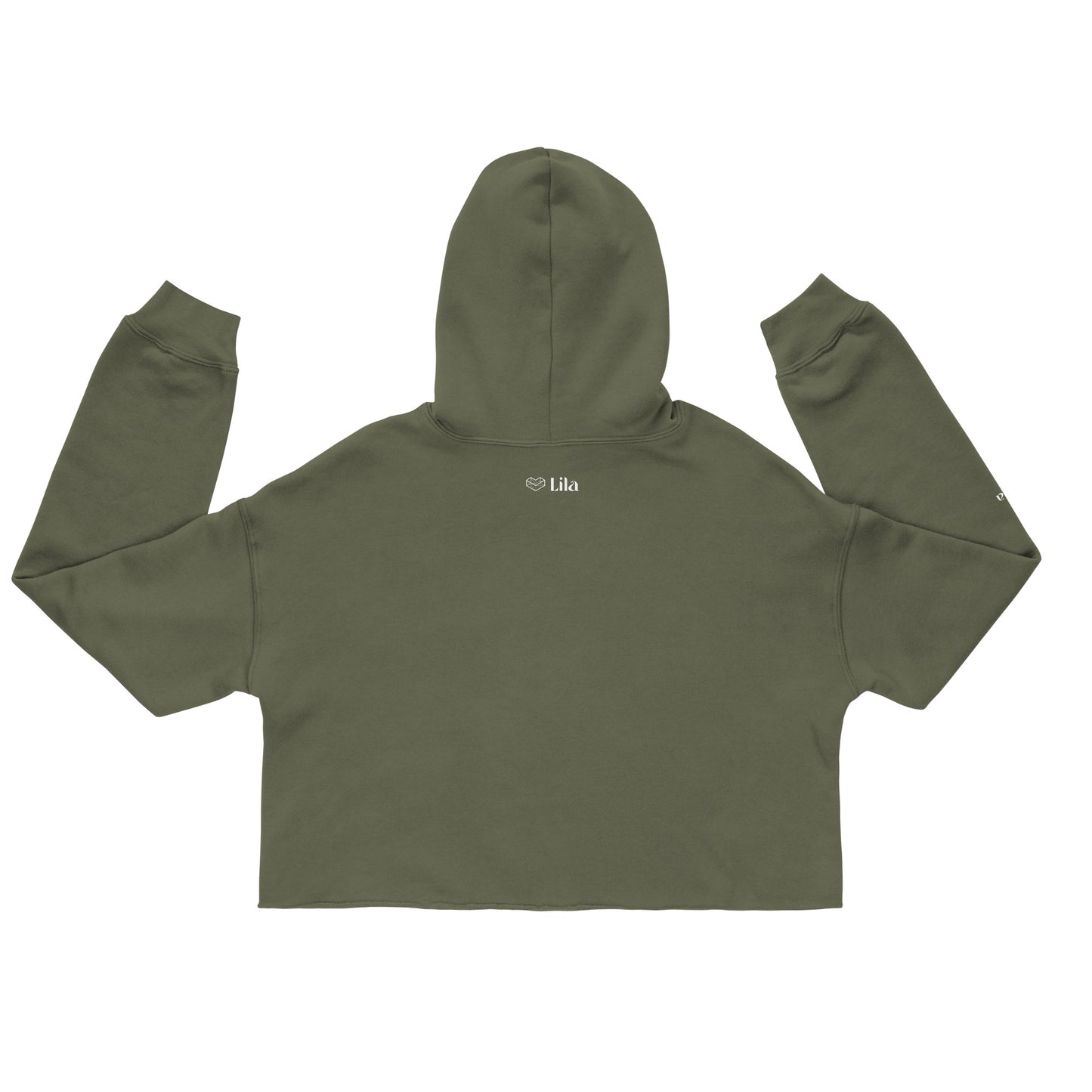 Pretty Plutonian Crop Hoodie