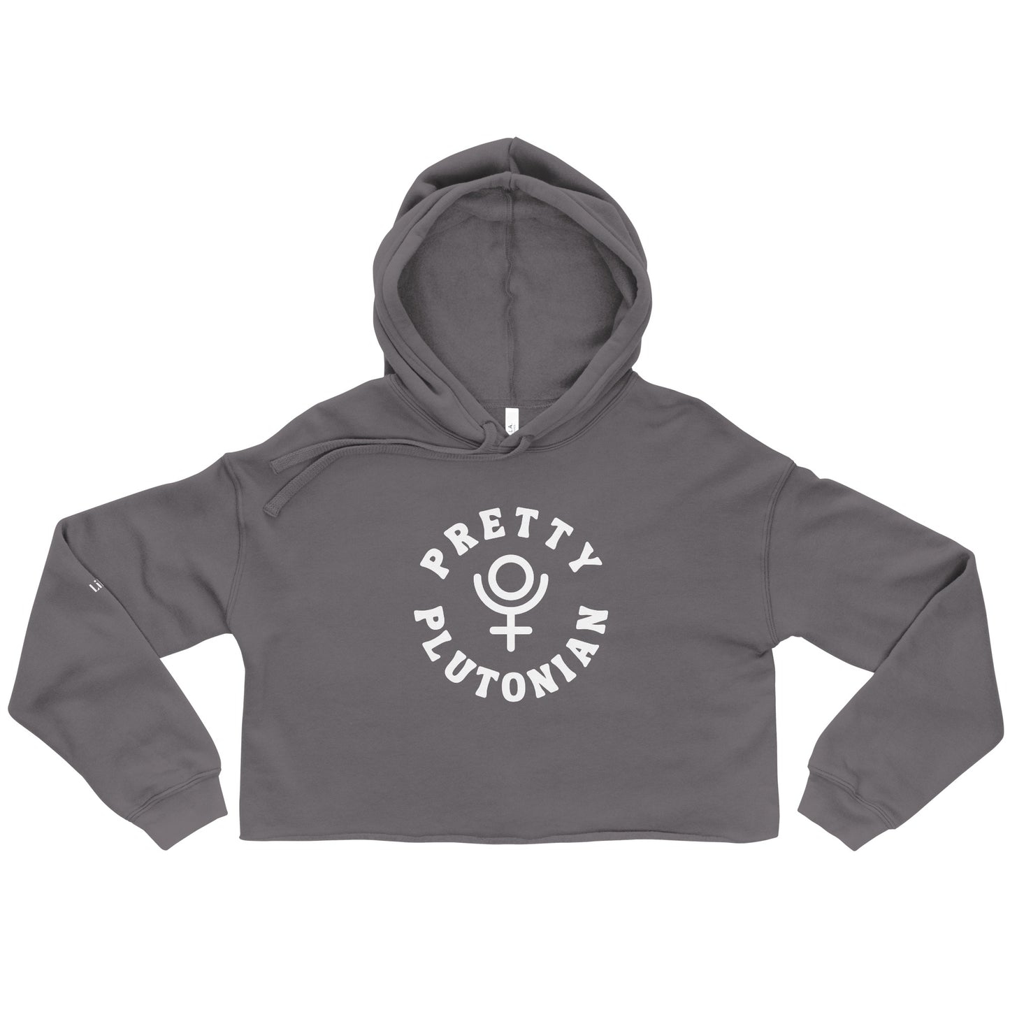 Pretty Plutonian Crop Hoodie