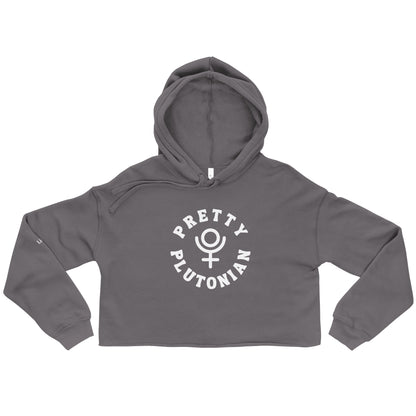 Pretty Plutonian Crop Hoodie
