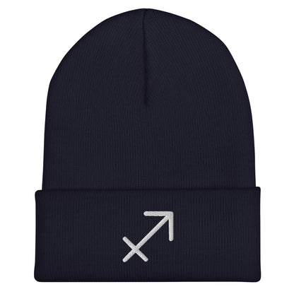 Sagittarius Cuffed Beanie