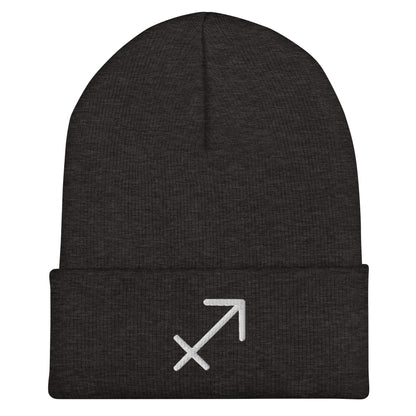 Sagittarius Cuffed Beanie