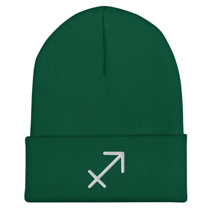 Sagittarius Cuffed Beanie