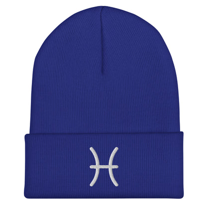Pisces Cuffed Beanie