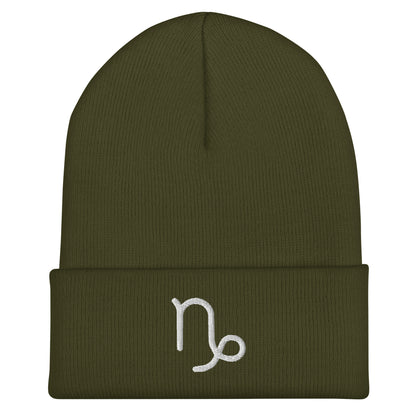 Capricorn Cuffed Beanie