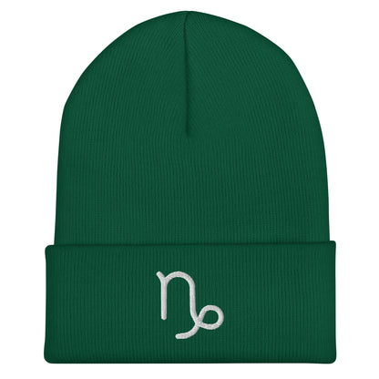 Capricorn Cuffed Beanie