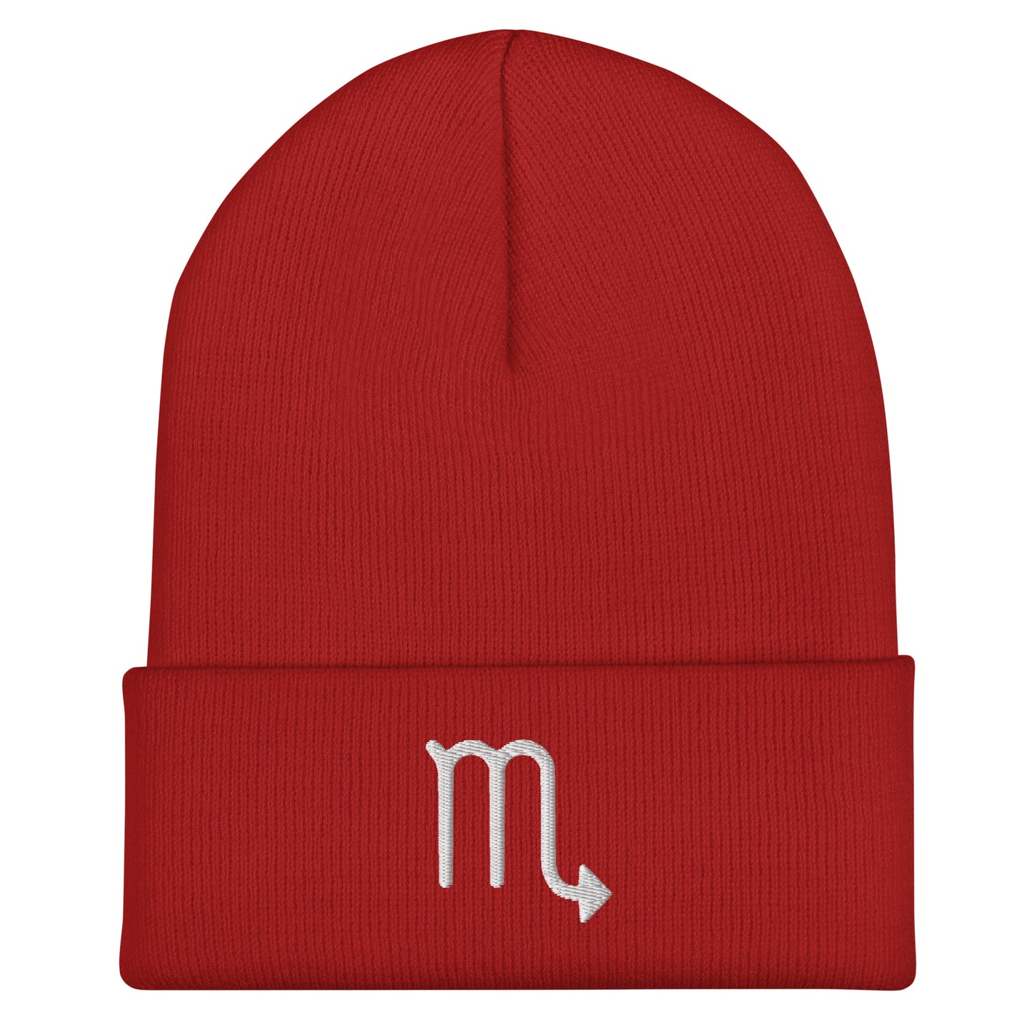 Scorpio Cuffed Beanie