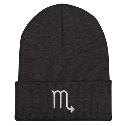 Scorpio Cuffed Beanie