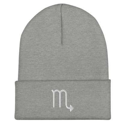 Scorpio Cuffed Beanie